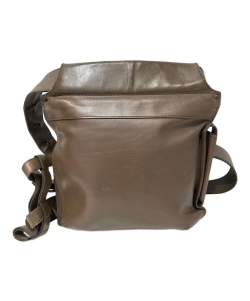 BOTTEGA VENETA（ボッテガベネタ）BOTTEGA VENETA (ボッテガベネタ) イントレチャートレザーウエストポーチ ブラウンの古着・服飾アイテム