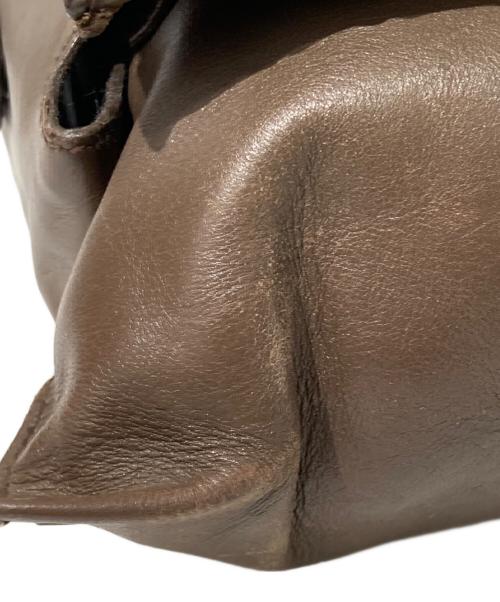 BOTTEGA VENETA（ボッテガベネタ）BOTTEGA VENETA (ボッテガベネタ) イントレチャートレザーウエストポーチ ブラウンの古着・服飾アイテム