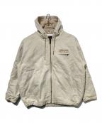 HUFハフ）の古着「LANDSCAPING HOODED JACKET」｜アイボリー