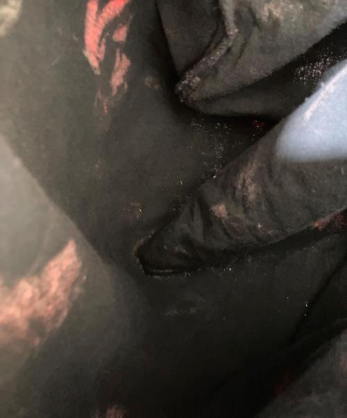 Engineered Garments（エンジニアドガーメンツ）Engineered Garments (エンジニアードガーメンツ) ベロアトートバッグ ブラック×ピンクの古着・服飾アイテム