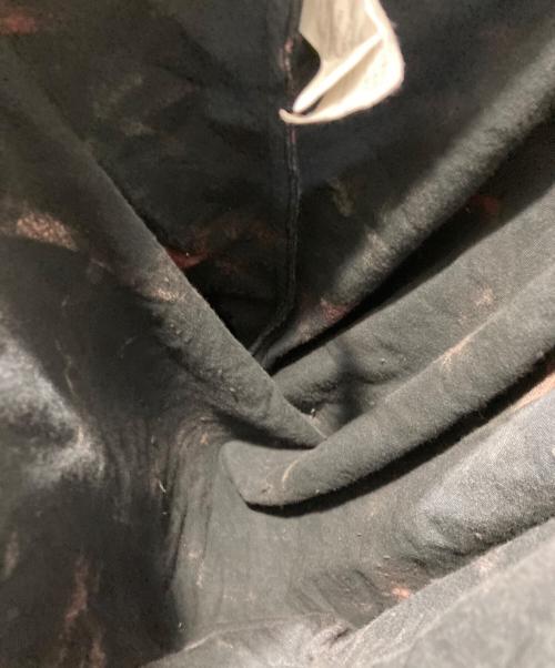 Engineered Garments（エンジニアドガーメンツ）Engineered Garments (エンジニアードガーメンツ) ベロアトートバッグ ブラック×ピンクの古着・服飾アイテム