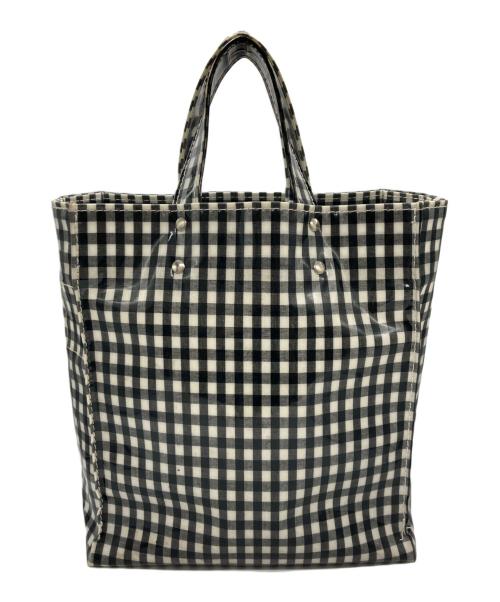 TEMBEA（テンベア）TEMBEA (テンベア) ペーパートートS ブラック×ホワイトの古着・服飾アイテム