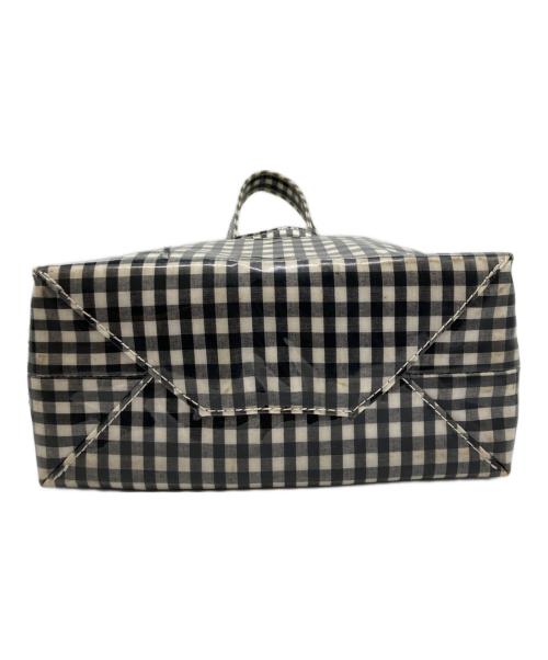 TEMBEA（テンベア）TEMBEA (テンベア) ペーパートートS ブラック×ホワイトの古着・服飾アイテム