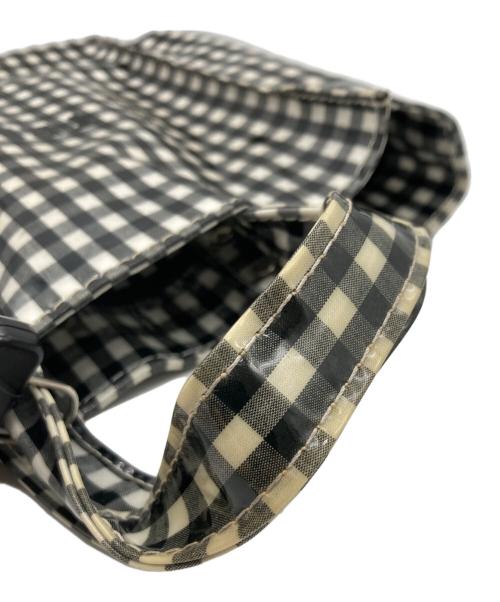 TEMBEA（テンベア）TEMBEA (テンベア) ペーパートートS ブラック×ホワイトの古着・服飾アイテム