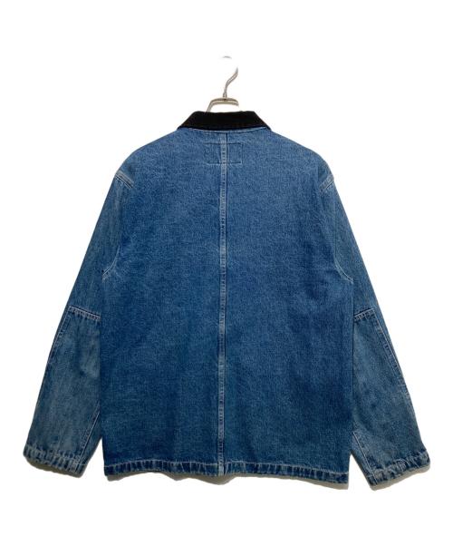 stussy（ステューシー）stussy (ステューシー) Denim Chore Coat ブルー サイズ:Mの古着・服飾アイテム
