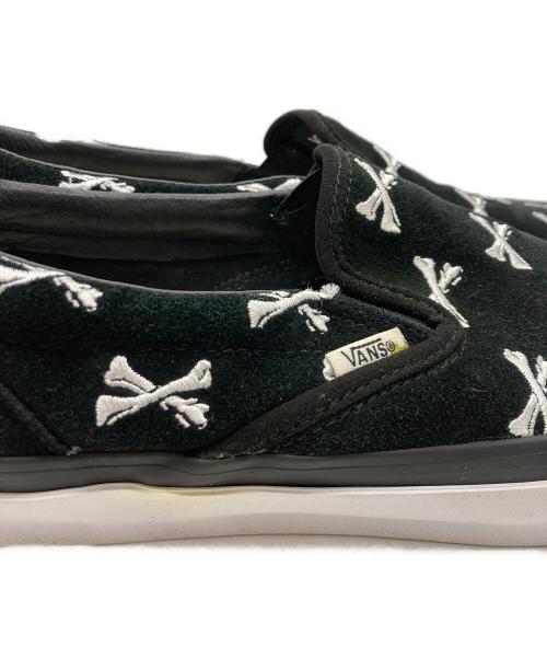 VANS（ヴァンズ）VANS (バンズ) WTAPS (ダブルタップス) クロスボーンスリッポン ブラック サイズ:28cmの古着・服飾アイテム