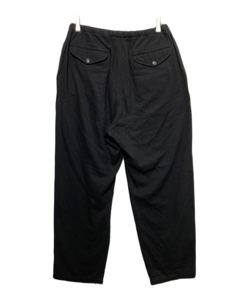 COMOLI（コモリ）COMOLI (コモリ) シルクネップ ドローストリングパンツ ブラック サイズ:2の古着・服飾アイテム