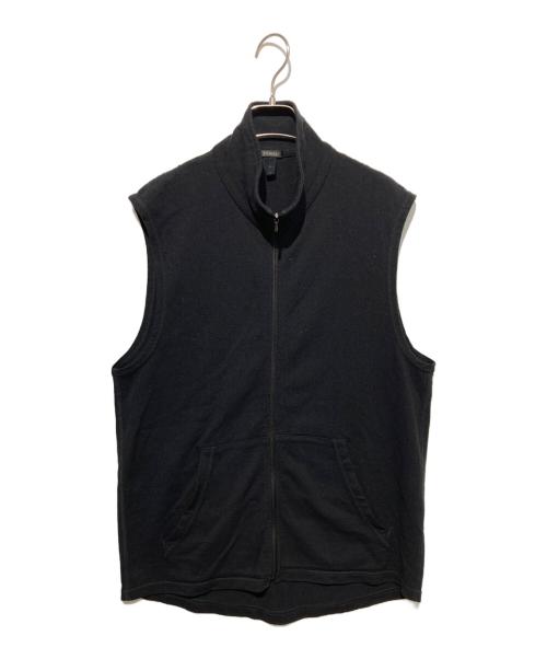 COMOLI（コモリ）COMOLI (コモリ) シルクネップジャージベスト ブラック サイズ:3の古着・服飾アイテム
