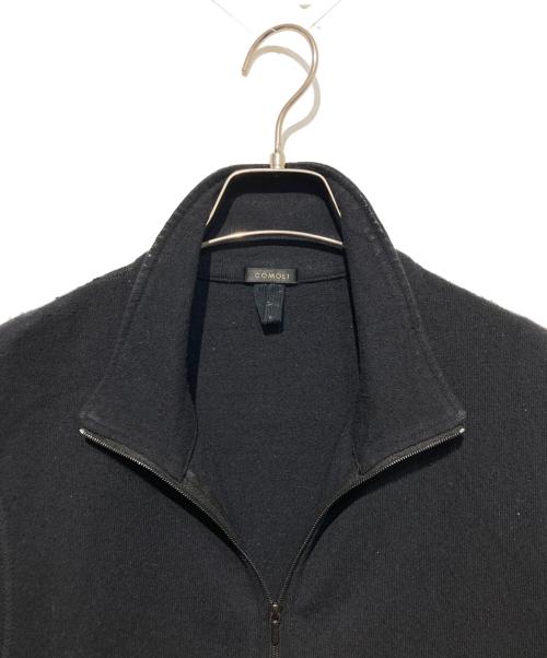 COMOLI（コモリ）COMOLI (コモリ) シルクネップジャージベスト ブラック サイズ:3の古着・服飾アイテム