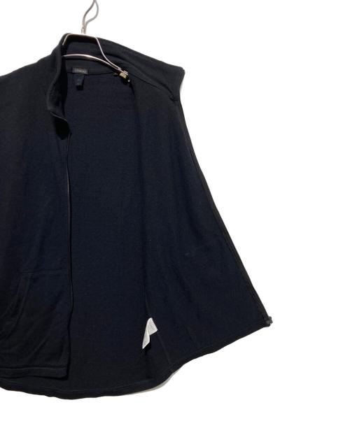 COMOLI（コモリ）COMOLI (コモリ) シルクネップジャージベスト ブラック サイズ:3の古着・服飾アイテム