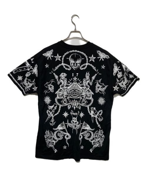 GIVENCHY（ジバンシィ）GIVENCHY (ジバンシィ) 総柄プリントTシャツ ブラック サイズ:Sの古着・服飾アイテム