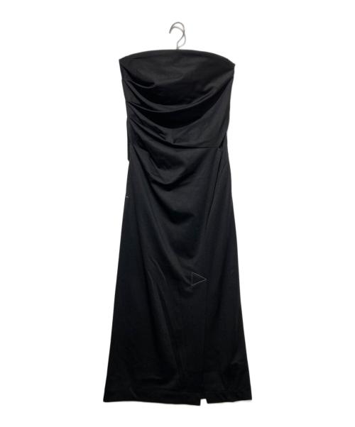 OMMO（オーエムエムオー）OMMO (オーエムエムオー) ベアワンピース ブラック サイズ:38の古着・服飾アイテム