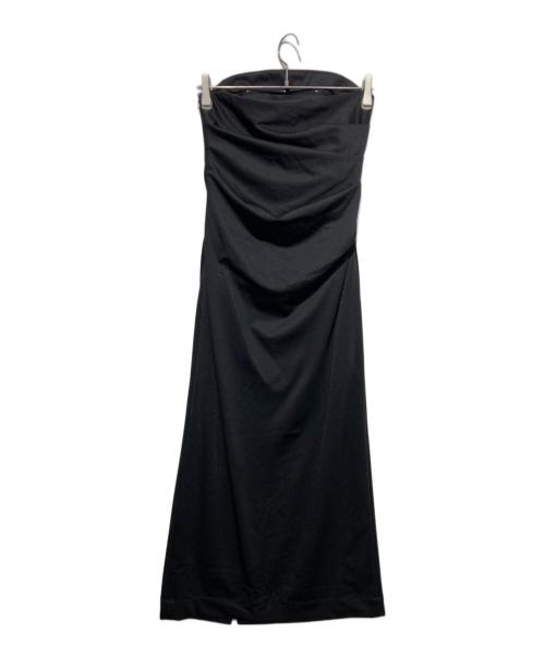 OMMO（オーエムエムオー）OMMO (オーエムエムオー) ベアワンピース ブラック サイズ:38の古着・服飾アイテム