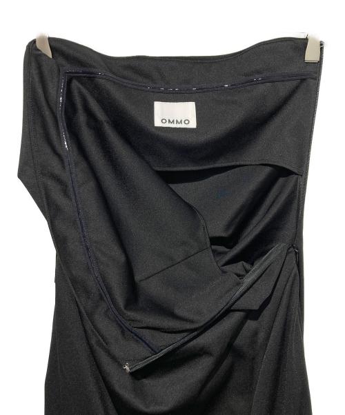 OMMO（オーエムエムオー）OMMO (オーエムエムオー) ベアワンピース ブラック サイズ:38の古着・服飾アイテム