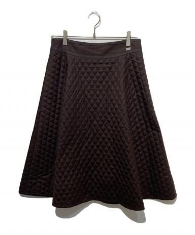 中古・古着通販】FOXEY (フォクシー) CROSS FLAREキルティングスカート