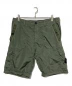 STONE ISLANDストーンアイランド）の古着「シアサッカーナイロンメタルショーツ」｜カーキ