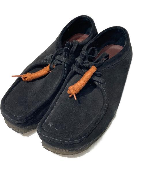 CLARKS（クラークス）CLARKS (クラークス) ワラビーシューズ ブラック サイズ:26cmの古着・服飾アイテム
