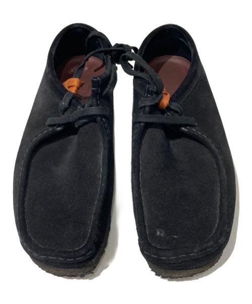 CLARKS（クラークス）CLARKS (クラークス) ワラビーシューズ ブラック サイズ:26cmの古着・服飾アイテム