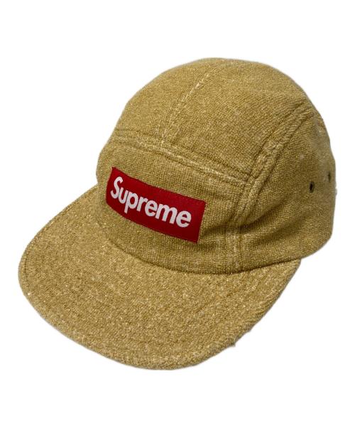 SUPREME（シュプリーム）SUPREME (シュプリーム) GLITTER Terry Camp Cap ゴールドの古着・服飾アイテム