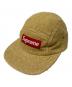 SUPREME（シュプリーム）の古着「GLITTER Terry Camp Cap」｜ゴールド