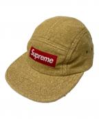 SUPREMEシュプリーム）の古着「GLITTER Terry Camp Cap」｜ゴールド