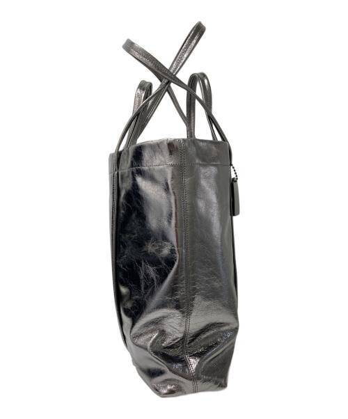 COACH（コーチ）COACH (コーチ) ホール トート バッグ 33 シルバーの古着・服飾アイテム