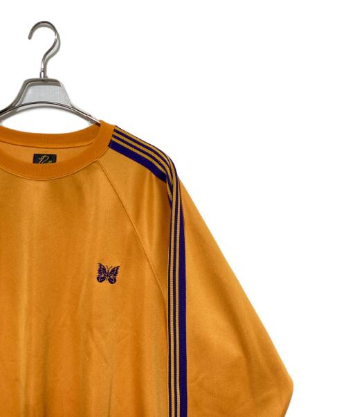 Needles（ニードルズ）Needles (ニードルズ) Track Crew Neck Shirt オレンジ サイズ:Lの古着・服飾アイテム