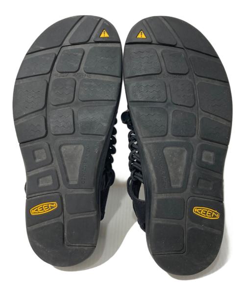 KEEN（キーン）KEEN (キーン) UNEEKサンダル ブラック サイズ:27.5の古着・服飾アイテム