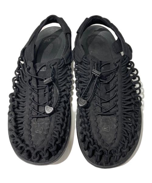 KEEN（キーン）KEEN (キーン) UNEEKサンダル ブラック サイズ:27.5の古着・服飾アイテム