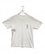 CHROME HEARTSクロムハーツ）の古着「LOGO POCKE TEE」｜ホワイト