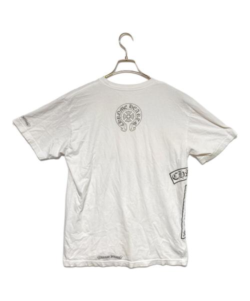 CHROME HEARTS（クロムハーツ）CHROME HEARTS (クロムハーツ) LOGO POCKE TEE ホワイト サイズ:Lの古着・服飾アイテム