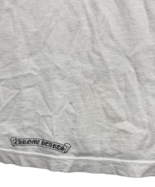 CHROME HEARTS（クロムハーツ）CHROME HEARTS (クロムハーツ) LOGO POCKE TEE ホワイト サイズ:Lの古着・服飾アイテム
