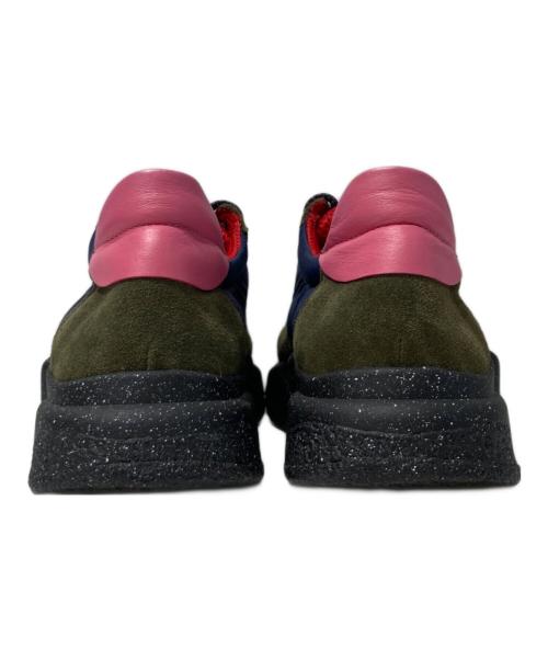 WEEKEND Max Mara（ウィークエンド マックスマーラ）WEEKEND Max Mara (ウィークエンド マックスマーラ) ローカットスニーカー ネイビー×カーキ サイズ:38の古着・服飾アイテム