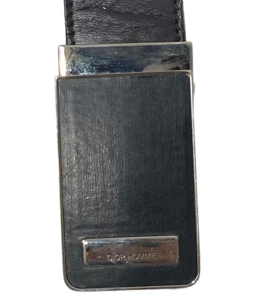 DIOR HOMME（ディオール オム）DIOR HOMME (ディオール オム) レザーベルト ブラック サイズ:85の古着・服飾アイテム