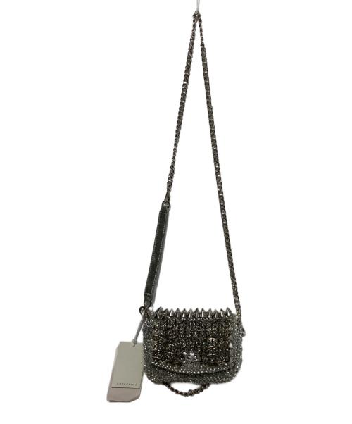 ANTEPRIMA（アンテプリマ）ANTEPRIMA (アンテプリマ) ボルキエッテ 小ワイヤーショルダーバッグ シルバーの古着・服飾アイテム