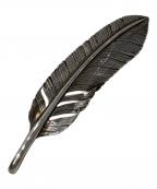 LUCKY JOHNラッキージョン）の古着「フェザーペンダントトップ」｜シルバー