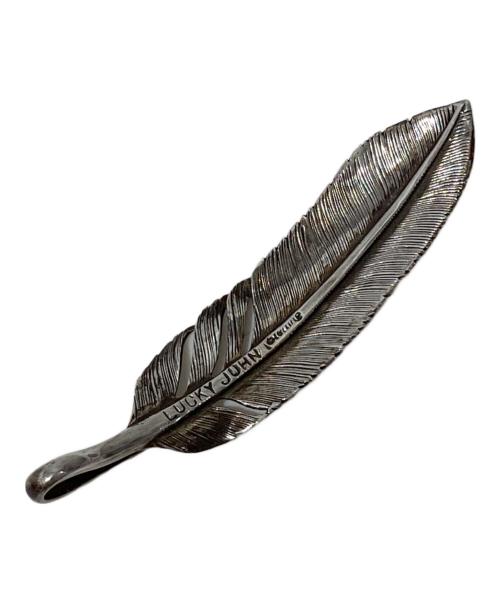 LUCKY JOHN（ラッキージョン）LUCKY JOHN (ラッキージョン) フェザーペンダントトップ シルバーの古着・服飾アイテム