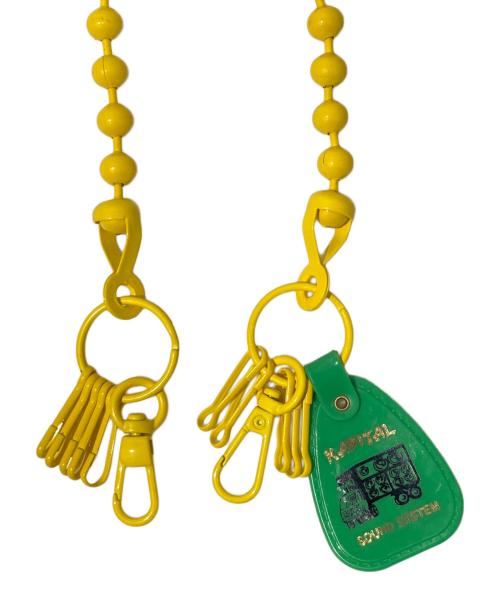 KAPITAL（キャピタル）KAPITAL (キャピタル) ウォレットチェーン イエローの古着・服飾アイテム