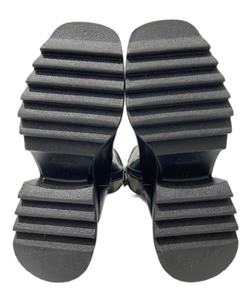 Chloe（クロエ）Chloe (クロエ) クロエ ベティ ラウンドトゥブーツ ブラック サイズ:36の古着・服飾アイテム