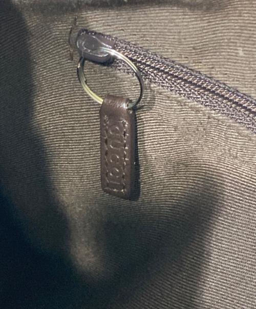 GUCCI（グッチ）GUCCI (グッチ) シェリーラインミニボストンバッグ ブラウンの古着・服飾アイテム