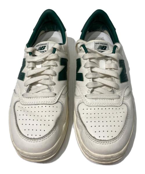 NEW BALANCE（ニューバランス）NEW BALANCE (ニューバランス) Aime Leon Dore (エメ レオン ドレ) CT500AC1 グリーン×ホワイト サイズ:26.5の古着・服飾アイテム