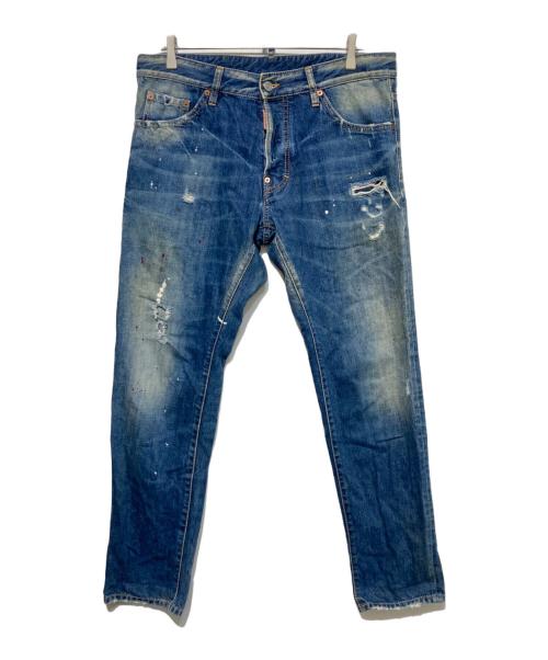 DSQUARED2（ディースクエアード）DSQUARED2 (ディースクエアード) COOL GUY JEAN インディゴ サイズ:50の古着・服飾アイテム