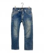 TRUE RELIGIONトゥルー レリジョン）の古着「Ricky Super Tデニムパンツ」｜ブルー