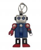 PRADAプラダ）の古着「ロボットチャーム」｜ネイビー×ホワイト