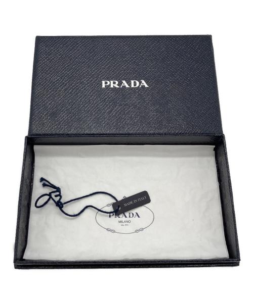 PRADA（プラダ）PRADA (プラダ) ロボットチャーム ネイビー×ホワイトの古着・服飾アイテム
