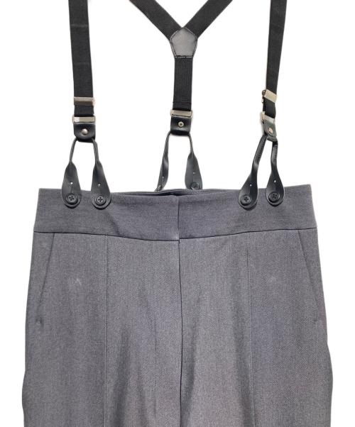 AKTE（アクテ）AKTE (アクテ) ストラップワイドパンツ グレー サイズ:2の古着・服飾アイテム
