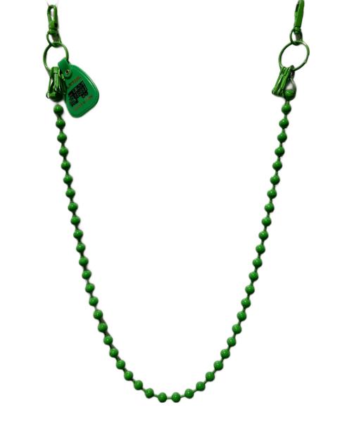 KAPITAL（キャピタル）KAPITAL (キャピタル) ウォレットチェーン グリーンの古着・服飾アイテム