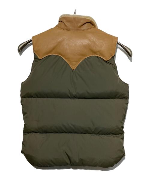 RockyMountainFeatherBed（ロッキーマウンテンフェザーベッド）RockyMountainFeatherBed (ロッキーマウンテンフェザーベッド) Christy Vest グレー×ブラウン サイズ:11/12の古着・服飾アイテム