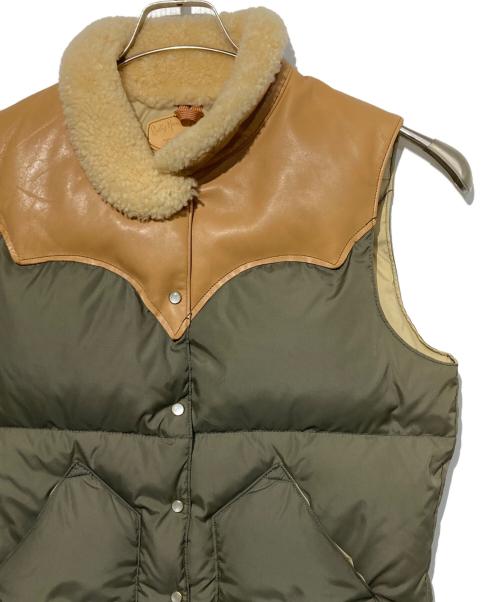 RockyMountainFeatherBed（ロッキーマウンテンフェザーベッド）RockyMountainFeatherBed (ロッキーマウンテンフェザーベッド) Christy Vest グレー×ブラウン サイズ:11/12の古着・服飾アイテム