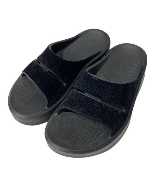 OOFOS（ウーフォス）OOFOS (ウーフォス) OOmega OOahh Limited ブラック サイズ:37の古着・服飾アイテム